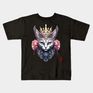 Evil cat Kids T-Shirt